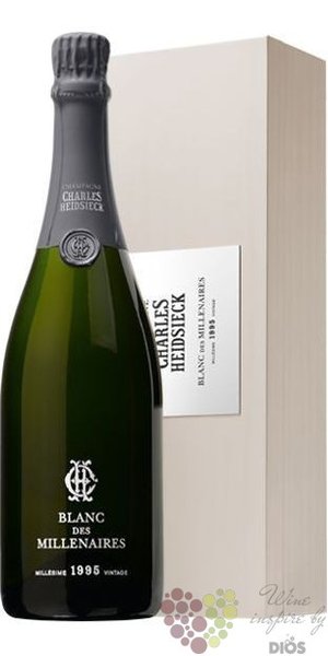 Charles Heidsieck „ Blanc des Millenaires ” 1995 brut Champagne Aoc  0.75 l