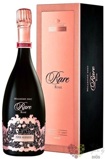 Piper Heidsieck ros  Rare  2014 brut Champagne Aoc  0.75 l