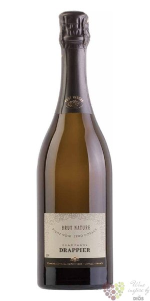 Drappier blanc „ Zéro dosage ” brut nature Champagne Aoc  0.75 l