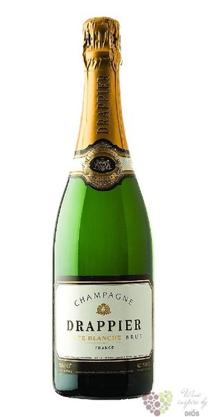 Drappier blanc  Carte Blanche  brut Champagne Aoc  0.75 l