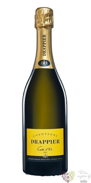 Drappier blanc  Carte dOr  Demi sec Champagne Aoc  0.75 l