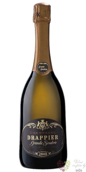 Drappier blanc  Grande Sendree  2010 brut Champagne Aoc  0.75 l