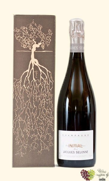 Jacques Selosse blanc „ Initiale ” Brut Blanc de Blancs Grand Cru Champagne    0.75l
