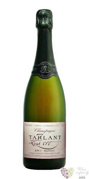 Tarlant ros  Zero  brut Nature Champagne Aoc  0.75 l