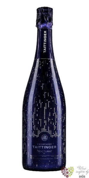 Taittinger „ Nocturne ” sec Grand cru Champagne  0.75 l