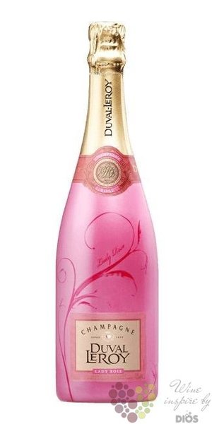 Duval Leroy ros  Lady  dry Champagne Aoc  0.75 l