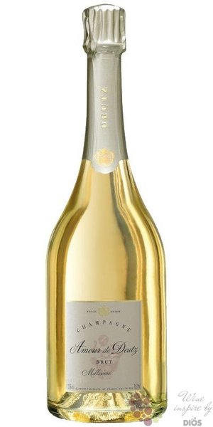 Deutz blanc  Amour de Deutz  2003 brut Blanc de Blancs Champagne Aoc  0.75 l