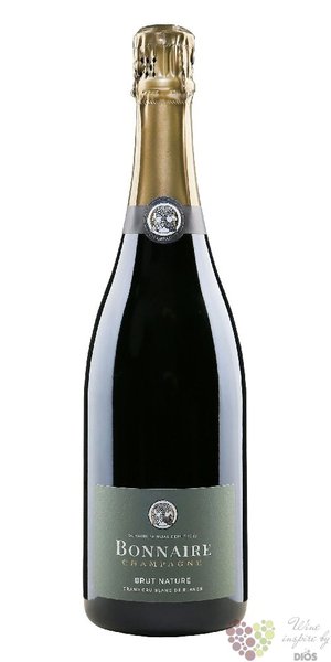 Bonnaire  Blanc de Blancs  brut Nature Grand cru Champagne  0.75 l