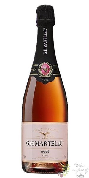 G.H.Martel &amp; Co rosé brut Champagne Aoc  0.75 l