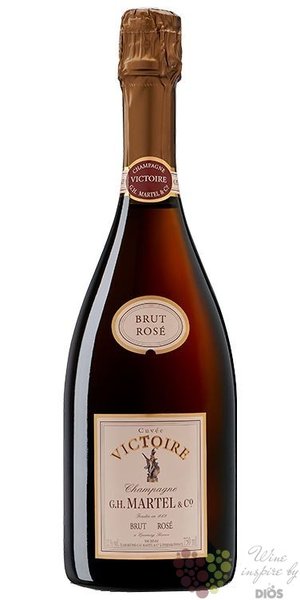 G.H.Martel &amp; Co rosé „ Victorie 1er Cru ” brut Champagne Aoc  0.75 l