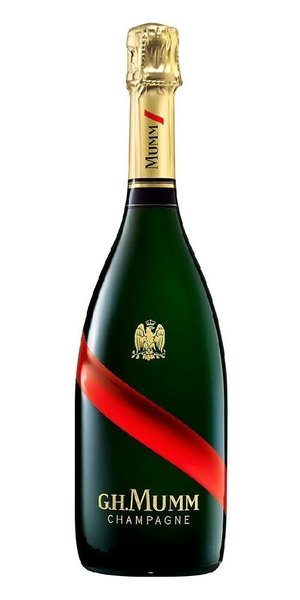 G.H.Mumm blanc  Cordon Rouge  brut Champagne Aoc  0.75 l