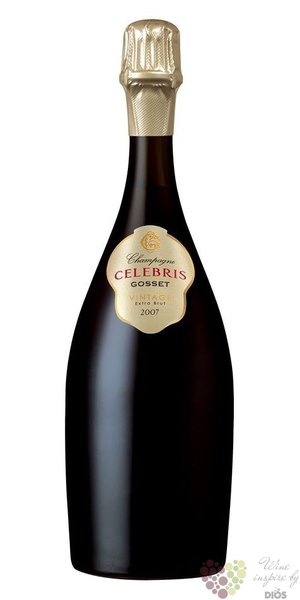 Gosset  Celebris  2007 brut extra Champagne Aoc  0.75 l