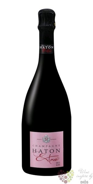 Jean Noël Haton rosé „ Extra ” extra brut Champagne Aoc  0.75 l