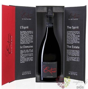 Jean Noël Haton „ Extra ” 2005 brut Extra Champagne Aoc   0.75 l