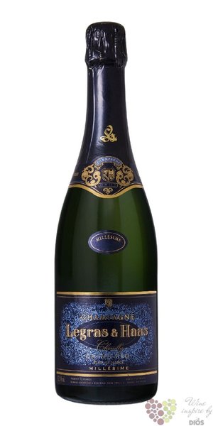 Legras &amp; Haas blanc 2011 „ Millesimé ” brut Grand cru Champagne  0.75 l