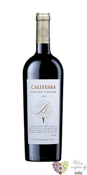 B  Tributo Edicion limitada  2018 Colchagua valley Caliterra Estate 0.75 l