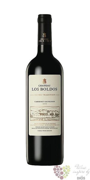 Cabernet Sauvignon  cuve Tradition  2008 Chile Alto Cachapoal Chateau los Boldos     0.75 l