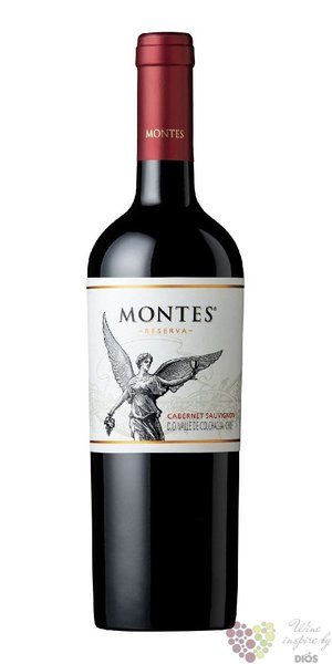 Cabernet Sauvignon reserva  Classic series  2016 Colchagua valley via Montes0.75 l