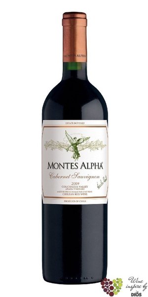 Cabernet Sauvignon  Montes Alpha  2019 la Finca de Apalta Santa Cruz via Montes  0.75 l