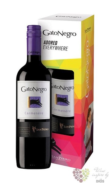 Carmenre  Gato Negro  2014 gift box Curico valley via San Pedro   0.75 l