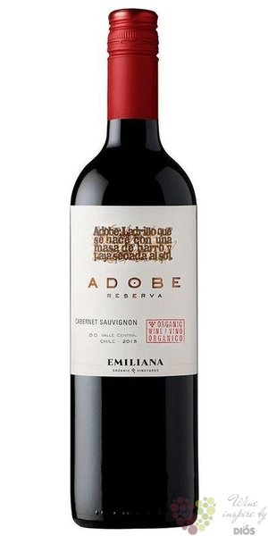 Cabernet Sauvignon Reserva  Adobe  2022 Colchagua valley Emiliana  0.75 l