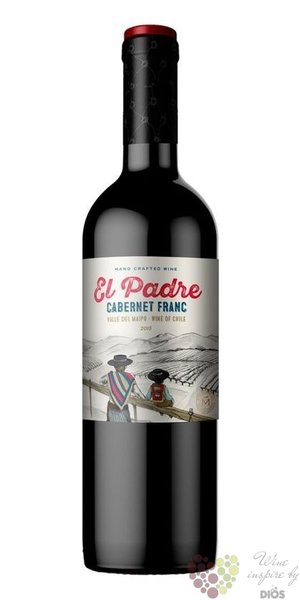 Cabernet Franc  El Padre  2014 Maipo valley Do via Morande  0.75 l