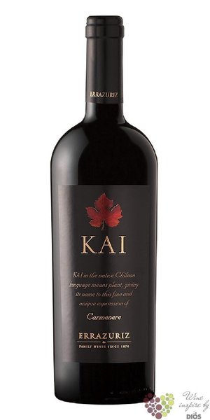 Carmenere  KAI  2016 Aconcagua valley via Errazuriz  0.75 l