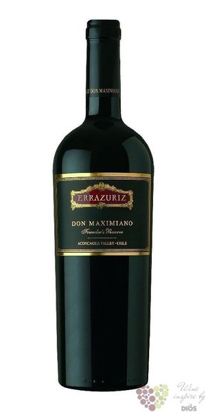 Don Maximiano founders reserve 2011 Aconcagua valley via Errazuriz  0.75 l