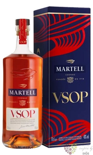 Martell „ VSOP Red barrel aged ” Fine Cognac Aoc 40% vol.  0.70 l
