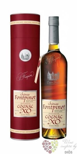 Frapin „ XO domaine de Chateau Fontpinot ” Grande Champagne Cognac 40% vol.   0.70 l