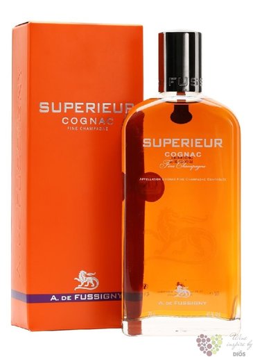 A.de Fussigny „ Superieur ” Fine Champagne Cognac 40% vol.  0.70 l