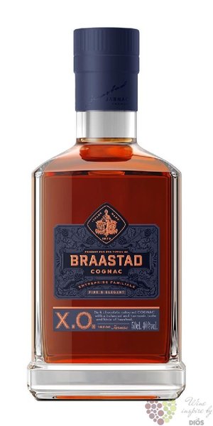 Braastad  XO  Fine Champagne Cognac Aoc 40% vol.  0.50 l