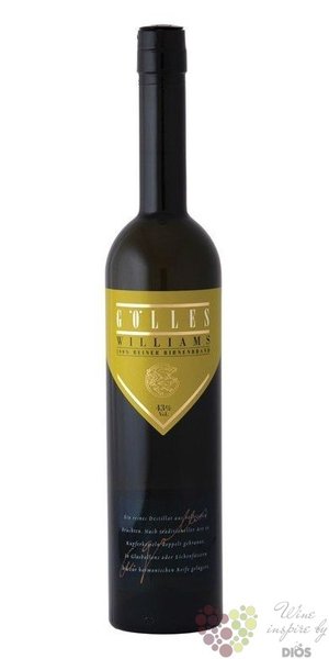 Golles „ Williamsbirne ” Austrian pear brandy 43% vol.  0.70 l