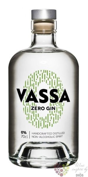 Vassa „ Zero gin ” Czech nonalcoholic spirits 00% vol.  0.70 l