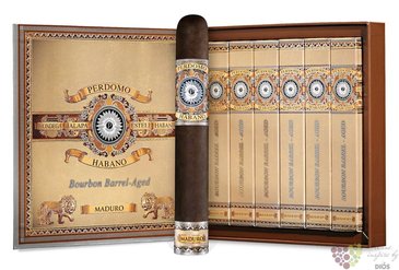 Perdomo Nicaragua Bourbon Barrel Aged „ Epicure Maduro Gift Set ” Nicaraguan cigars