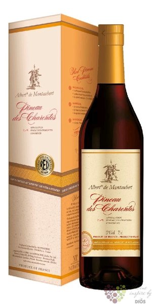 Albert de Montaubert Pineau des Charentes rouge Aoc  0.75 l