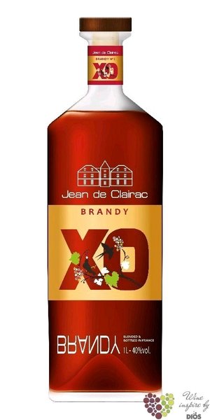 Jean de Clairac  XO no.2 Armagnac  unique blend of Armagnac 40% vol.  1.00 l