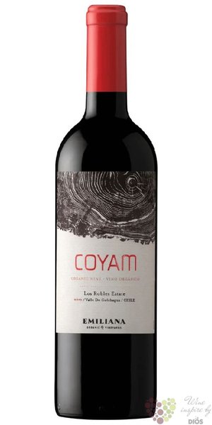 Coyam 2018 Biodinamic wine Los Robles Estate Colchagua valley Do Emiliana  0.75 l