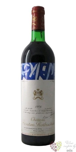 Chateau Mouton Rothschild 1976 Pauillac 1er Grand cru classé en 1855  0.75 l