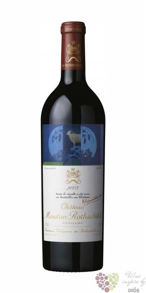 Chateau Mouton Rothschild 2008 Pauillac 1er Grand Cru Classé en 1855  0.75 l
