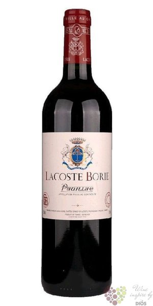 Lacoste Borie 2016 Pauillac 2nd wine Chateau Grand Puy Lacoste  0.75 l