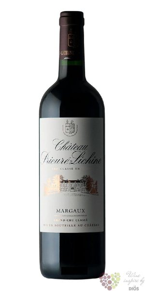 Chateau Prieure Lichine 2020 Margaux 4me Grand cru clase en 1855  0.75 l
