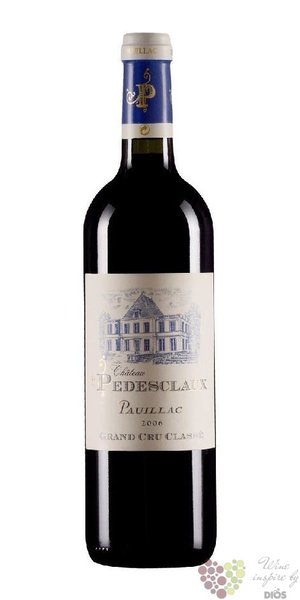 Chateau Pedesclaux 2016 Pauillac 5éme Grand cru classé en 1855  0.75 l