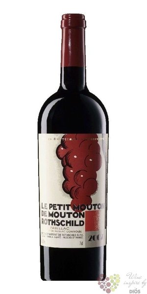 Petit Mouton de Rothschild 2005 Pauillac 2nd wine Chateau Mouton Rothschild   0.75 l