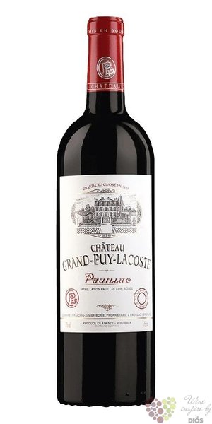 Chateau Grand Puy Lacoste 2000 Pauillac 5me Grand Cru Class en 1855   0.75 l