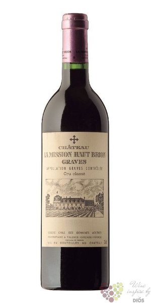 Chateau la Mission Haut Brion 2010 Pessac Leognan cru classé de Graves  0.75 l
