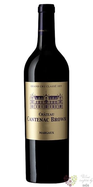 Chateau Cantenac Brown 2020 Margaux 3éme Grand Cru Classé en 1855   0.75 l
