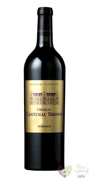 Chateau Cantenac Brown 2018 Margaux 3me Grand Cru Class en 1855  0.75 l
