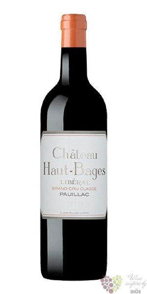 Chateau Haut Bages Liberal 2010 Pauillac 5éme Grand cru classé en 1855  0.75 l