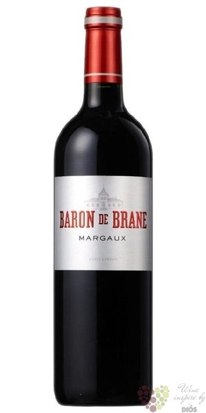 Baron de Brane 2020 Margaux 2nd wine of Chateau Brane Cantenac  0.75 l